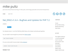 Tablet Screenshot of mikepultz.com